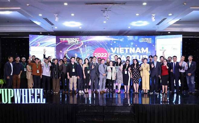 ‘베트남 스타트업휠 2022’ 행사를 통해 선정된 Top 50 (출처=보다에이아이)