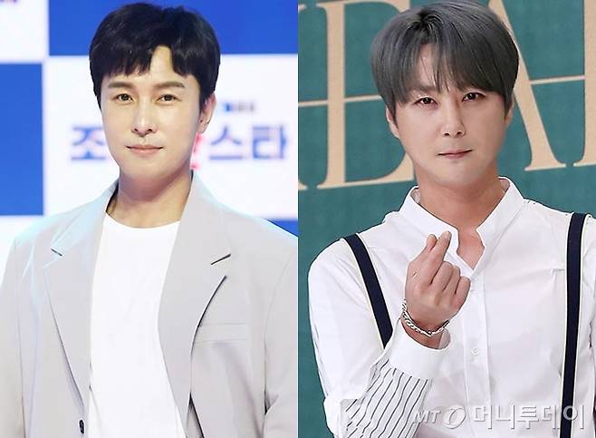 그룹 신화 김동완, 신혜성./사진=MBN 제공, 김휘선 기자 tndejrrh123@