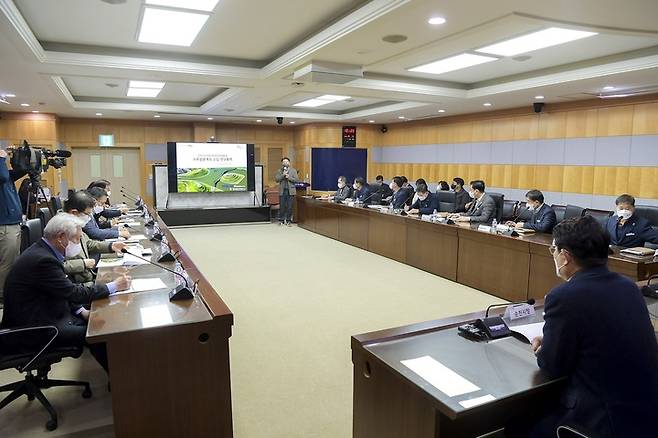 순천만국제정원박람회 사후활용 연구용역 착수보고회. 순천시 제공 *재판매 및 DB 금지