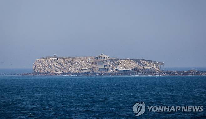 쿠릴열도 남부의 섬 [타스 연합뉴스 자료사진. 재판매 및 DB 금지]