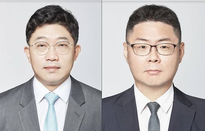 (왼쪽부터) 유재성·윤성휘 법무법인 광장 변호사. /광장