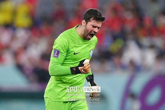 ▲ 브라질 대표팀 주전 골키퍼 알리송.