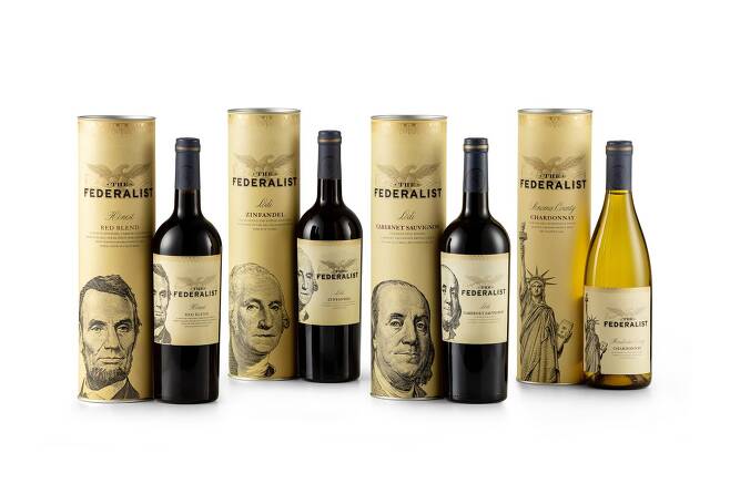 종합주류기업 아영FBC는 미국 대표적인 와인 그룹 텔라토(TERLATO)의 대표 와인 ‘더 페데럴리스트 스페셜 패키지’ 4종을 연말시즌 한정 출시한다고 밝혔다. /아영FBC