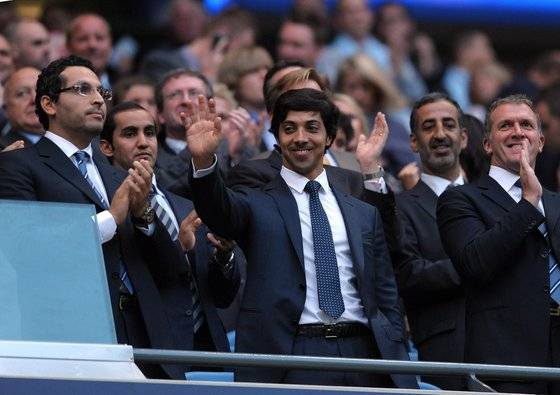 맨체스터 시티의 구단주인 셰이크 만수르 빈 자예드 알 나얀. EPA=연합뉴스