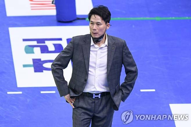 강성형 현대건설 감독 [한국배구연맹 제공. 재배포 및 DB 금지]