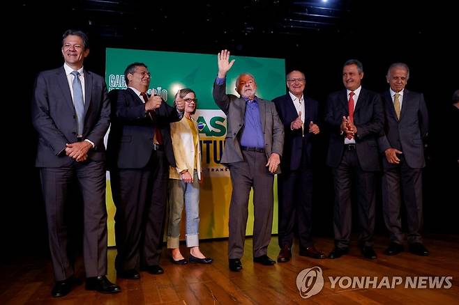 새 정부 조각을 시작한 룰라 브라질 대통령 당선인 [로이터 연합뉴스 자료사진·재판매 및 DB 금지]