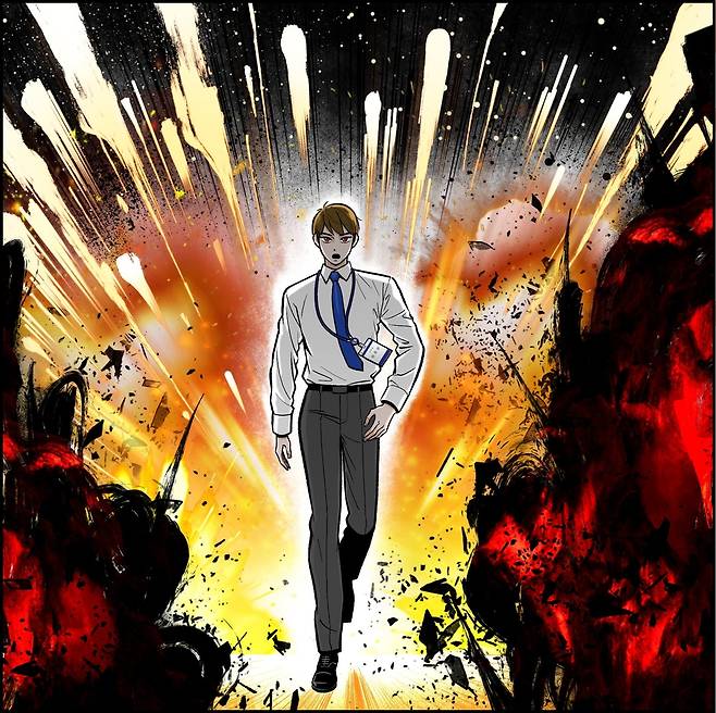 웹툰 '지옥사원' [카카오엔터테인먼트 제공]