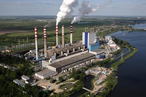 한국형 원전 APR1400 건설이 추진되는 퐁트누프 석탄화력발전소 부지. 사진=한국수력원자력 제공