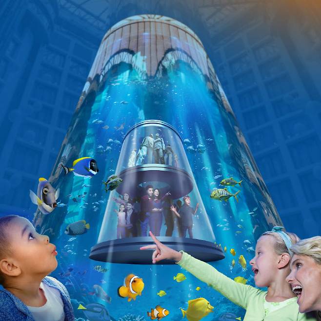 (사진=AquaDom & SEA LIFE Berlin 홈페이지 갈무리)