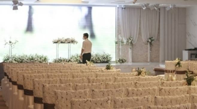 결혼식장 모습. 본 기사와 관련 없음. [사진 = 연합뉴스]