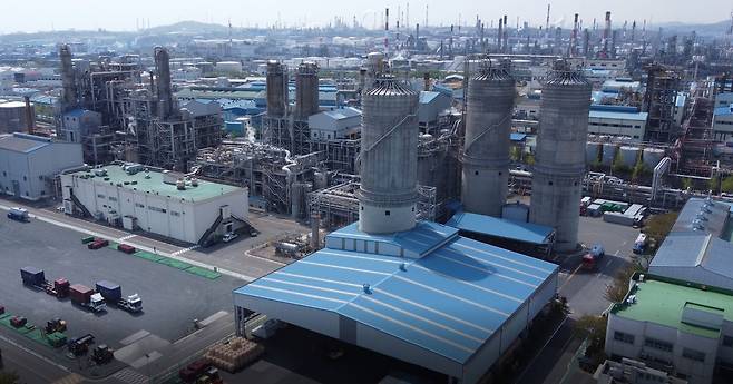 울산 태광산업 석유 1공장. [태광산업 제공]