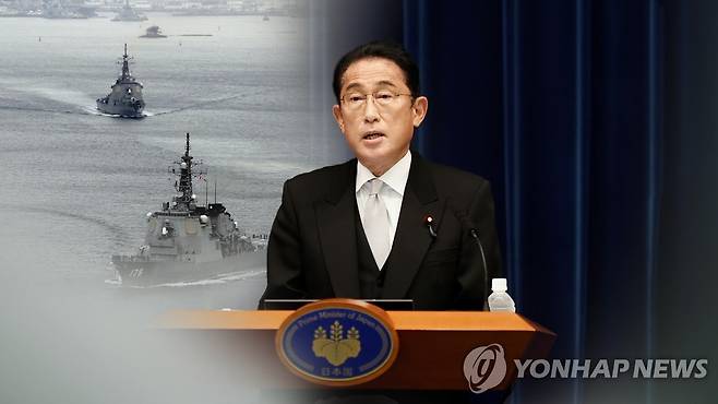 일본 내년 방위비 65조원으로 사상 최대(CG) [연합뉴스TV 제공]