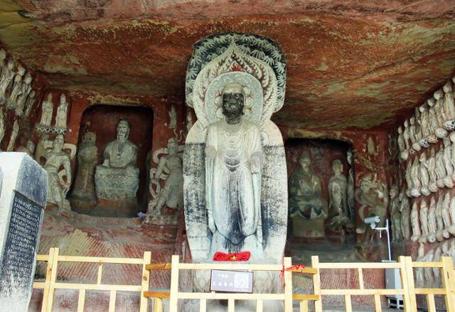 광위안 천불애의 대운고동 석굴. ⓒ최종명