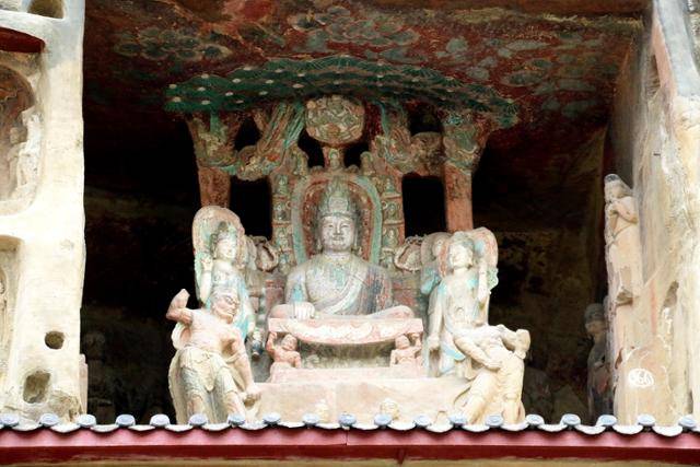 광위안 천불애 중 보리서상 석굴. ⓒ최종명