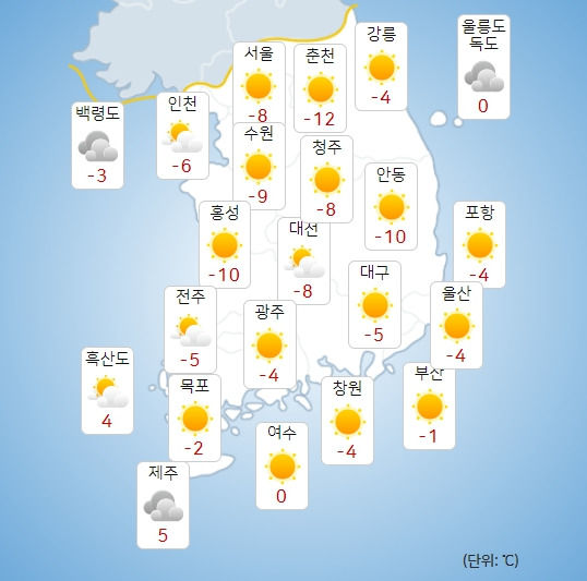 기상청 모레(20일) 오전 날씨 : 주말,주간날씨