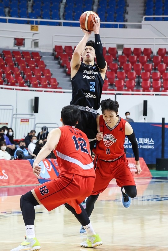 삼성 이정현의 슛
[KBL 제공]