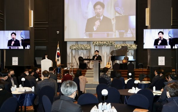 최근 여수유탑마리나호텔에서 열린 2022 학교지원센터 성과보고회. 사진제공 | 전남도교육청