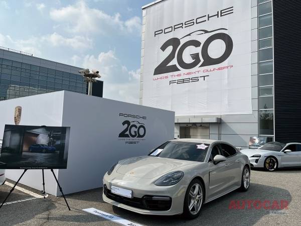 지난 10월 SSCL 분당 센터에서 열린 포르쉐 인증 중고차 고객 행사