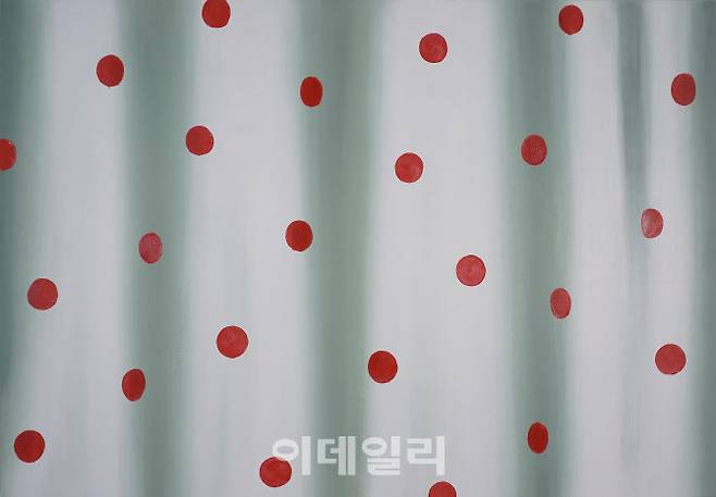 설원기 ‘2022-98’(2022), 리넨에 오일, 90×130㎝(사진=이유진갤러리)