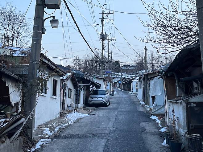 20일 서울 노원구 중계동 백사마을 전경 사진= 주원규 기자