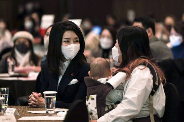김건희 여사가 20일 오후 한국한부모가족복지시설협회의 초청으로 한부모 가족 한마당 행사에 참석했다. 대통령실 제공