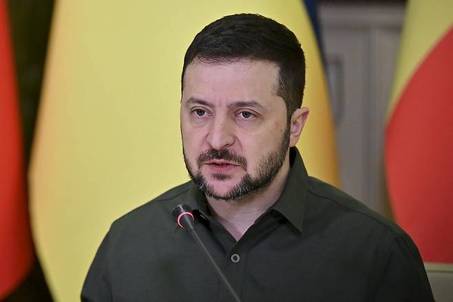 볼로디미르 젤렌스키 우크라이나 대통령/AFPBBNews=뉴스1