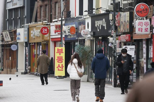 12일 서울 시내 식당가 모습(사진 = 연합뉴스)