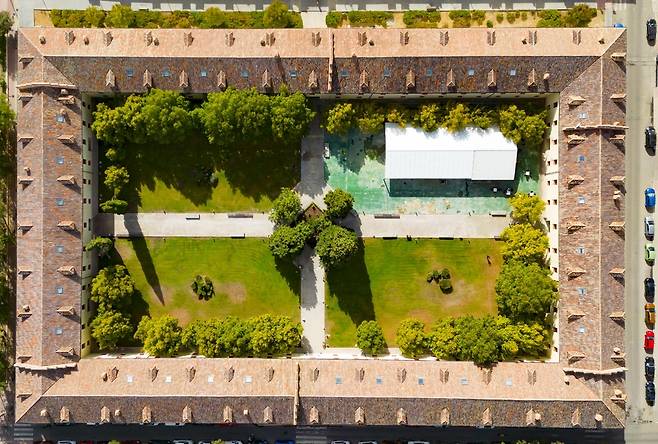 궁전 부속 건물 [사진/성연재 기자]