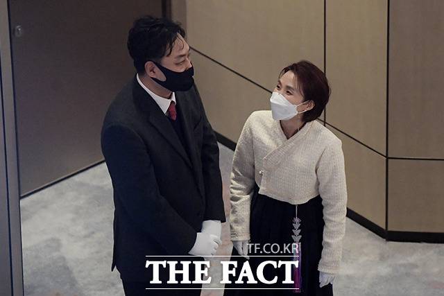김수용과 박경림.