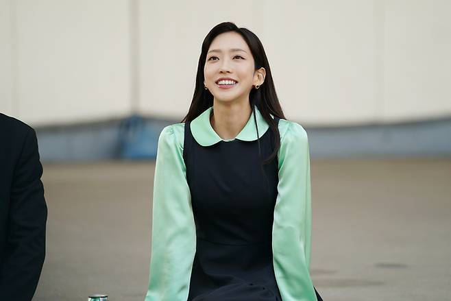 SBS 드라마 ‘치얼업’에서 도해이 역을 연기한 배우 한지현 출연장면. 사진 샛별당엔터테인먼트