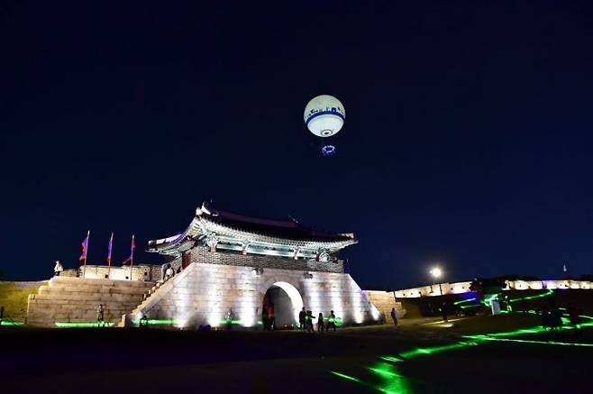 세계문화유산 수원화성               사진=수원시청