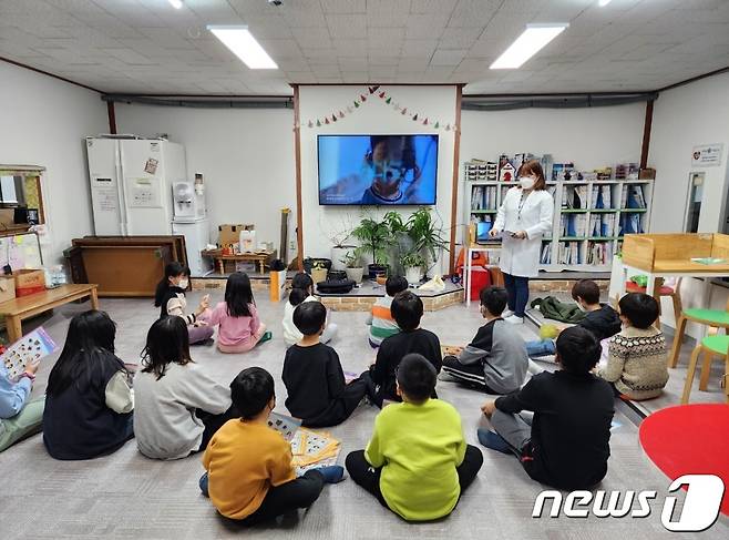 사각지대 아동청소년 건강증진 프로그램(양평군 제공)