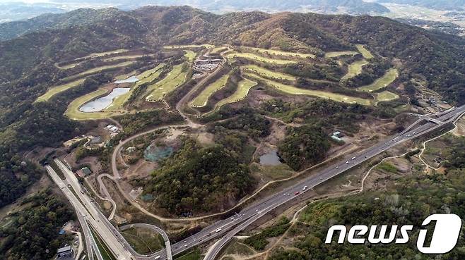 광주 어등산관광단지 조성사업 부지 전경.(광주시 제공)/뉴스1 ⓒ News1