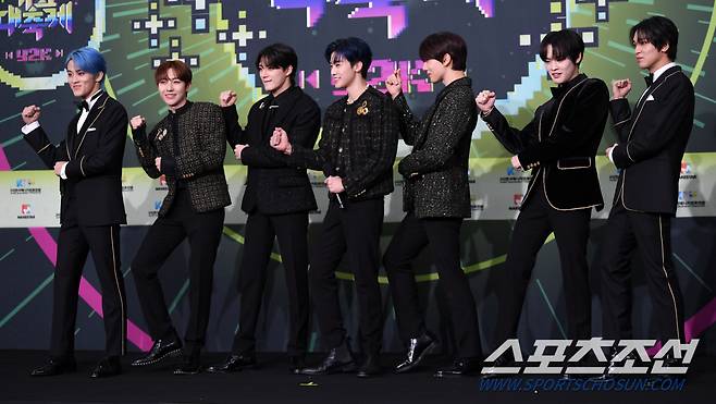 2022 KBS 가요대축제 레드카펫이 16일 서울 송파구 잠실실내체육관에서 열렸다. NCT드림이 포토타임을 갖고 있다. 잠실=박재만 기자 pjm@sportschosun.com