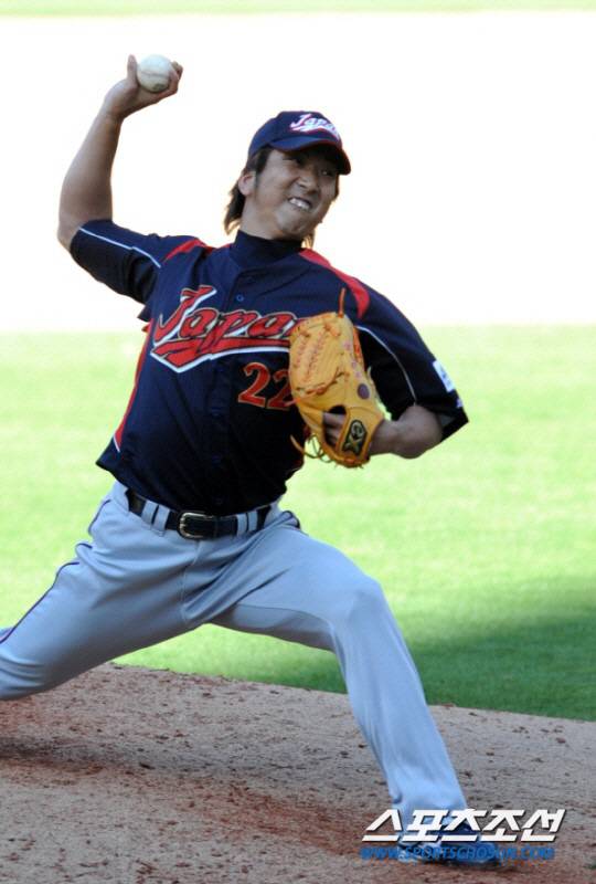2009년 WBC에 일본대표로 출전한 후지카와. 스포츠조선 DB