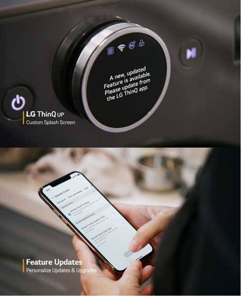 업그레이드 가능한 'UP 가전'을 표방하는 'LG 씽큐업(출처=LG전자)