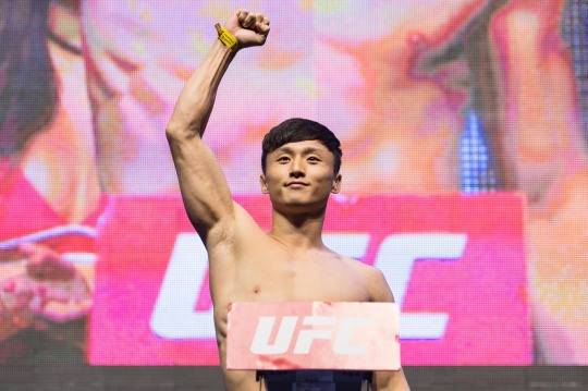 복귀전 승리를 기대케 하는 최두호(사진=UFC)