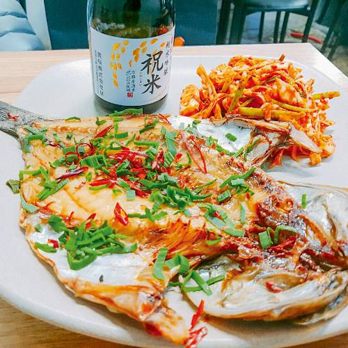 옥경이네건생선의 인기 메뉴./사진=다이어리알