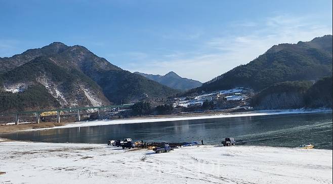 4. 인제 빙어축제장 중앙부