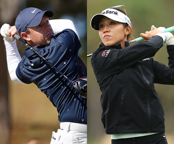 미국프로골프(PGA) 투어의 로리 맥길로이(사진제공=Getty Image for THE CJ CUP). 미국여자프로골프(LPGA) 투어의 리디아 고(사진제공=Getty Images_LPGA)