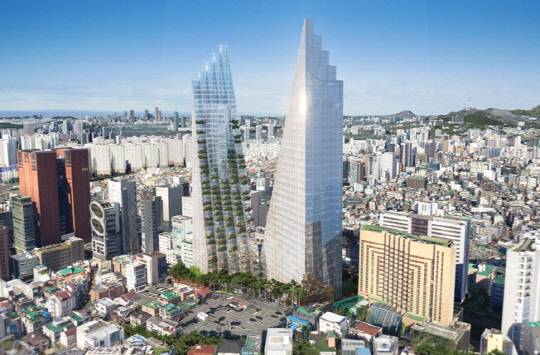 강남 르메르디앙 호텔부지 개발 건축디자인.



<사진=서울시>