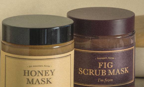 허니마스크(왼쪽), 피그 스크럽 마스크 [사진=아임프롬 홈페이지]