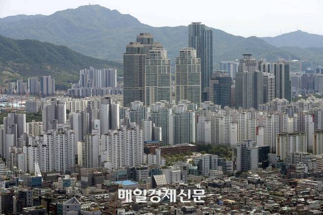 서울 강남 일대 아파트 전경 [한주형 기자]
