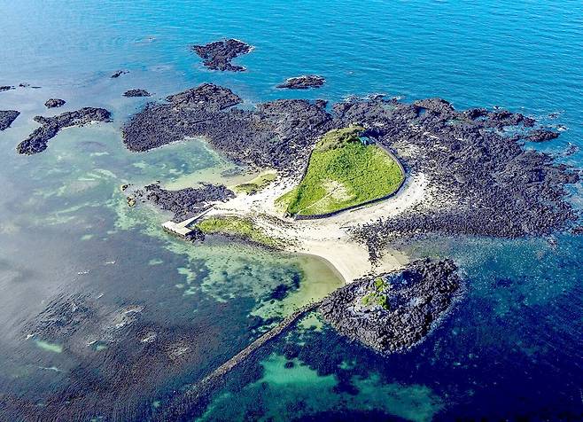 제주토끼섬 드론사진