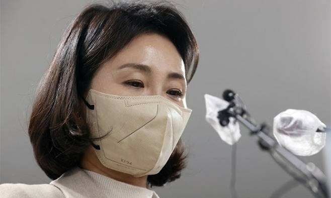 김혜경씨. 뉴시스