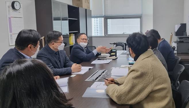 박재용 경기도의원 정담회.