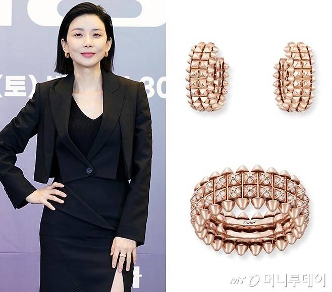 이보영이 한 행사에 입고 나온 옷과 주얼리가 화제다./사진제공=JTBC, 카르띠에