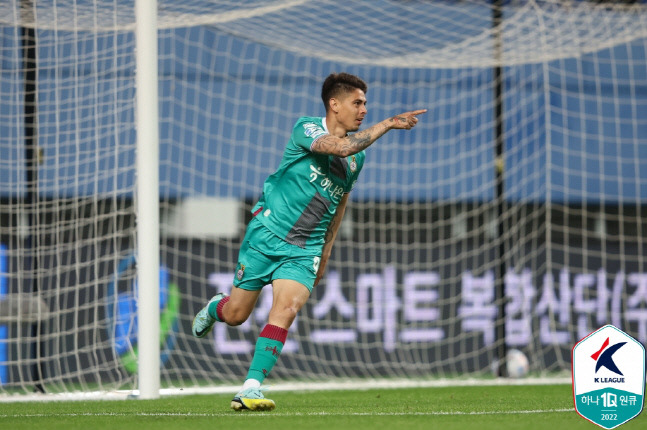 대전 시절 윌리안. 제공 | 한국프로축구연맹