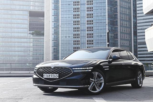 제네시스 G90 자유로 연비