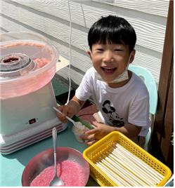 지난달 28일 인체조직을 기증한 뒤 눈을 감은 송세현(6)군의 생전 사진. 한국장기조직기증원 제공